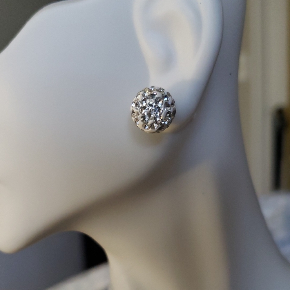 Elegant Silver Stud Earrings